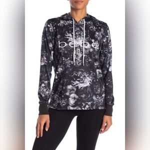 Bebe Sport Hoodie floral sweater